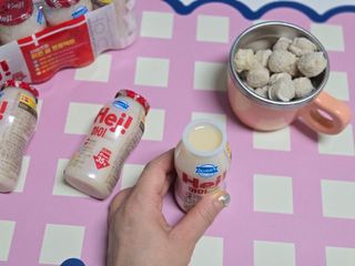 [구매평]▪︎ 덴마크 하이(Hej!) 브랜드 패키지(요구르트, 그릭요거트)only 로켓프레쉬 — 5점을 준 리뷰어가 2025년 5월 올린 사용 사진