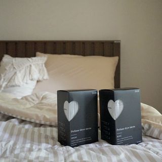 [이즈라이프코스메틱] 퍼퓸 드라이어 시트 히노끼향  or 블랑향 2중 택1 30매 — 4점을 준 리뷰어가 2021년 8월 올린 사용 사진