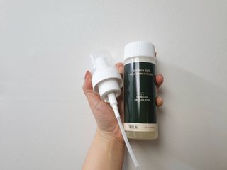 풀무원 브리엔 엔젤리카 허브 브라이트닝 클렌저+전용펌프 — 5점을 준 리뷰어가 2021년 2월 올린 사용 사진