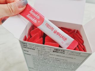 메디포스트 모비타 미쓰리 글루타치온 30포 — 5점을 준 리뷰어가 2023년 1월 올린 사용 사진