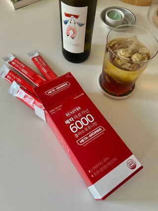 메타아르기닌 GC녹십자웰빙 메타 아르기닌 6000 플러스 오르니틴 — 5점을 준 리뷰어가 2022년 6월 올린 사용 사진