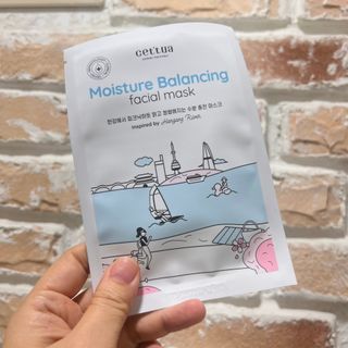 세뚜아(Cettua) [세뚜아] 모이스처 밸런싱 페이셜 마스크 Cettua Moisture Balancing Facial Mask 5매 — 5점을 준 리뷰어가 2024년 3월 올린 사용 사진