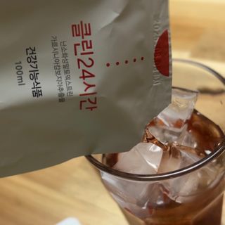 클린24시간 1BOX(5포) + 전용보틀(500ml) — 5점을 준 리뷰어가 2023년 7월 올린 사용 사진