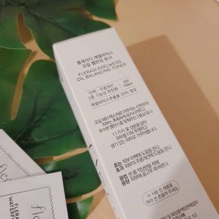 플레라디 에델바이스 오일 밸런싱 토너 — 5점을 준 리뷰어가 2021년 7월 올린 사용 사진
