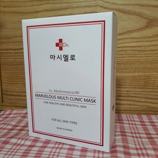 닥터마시멜로 마블러스 멀티 클리닉 마스크 — 5점을 준 리뷰어가 2021년 2월 올린 사용 사진