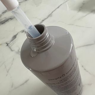 심플리오 비오틴 탈모케어 솔루션 2종 샴푸 500ml + 앰플 1개입 — 5점을 준 리뷰어가 2022년 4월 올린 사용 사진