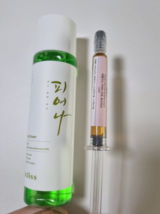 에클리스 피어나 스킨토너 — 5점을 준 리뷰어가 2022년 2월 올린 사용 사진