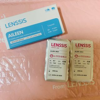 렌시스 LENSSIS [ 렌시스 ] 인생정착템 , 영롱한 매력이 있는 ＃에일린시리즈 1개월용 ｜ 4컬러 중 택1 ｜ — 3점을 준 리뷰어가 2021년 4월 올린 사용 사진
