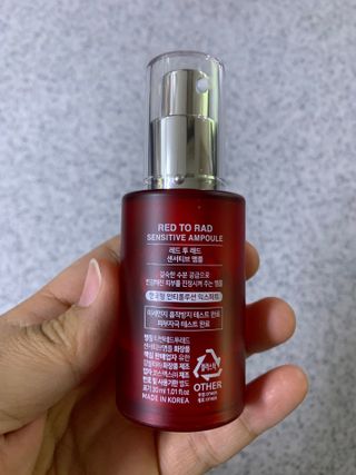 레드투래드 센서티브 어메이징 앰플 30ml — 5점을 준 리뷰어가 2021년 7월 올린 사용 사진