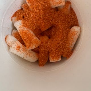 유비쿡 컵떡볶이 매운컵떡볶이2개/ 짜장컵떡볶이 2개  총 4개세트 — 5점을 준 리뷰어가 2021년 6월 올린 사용 사진