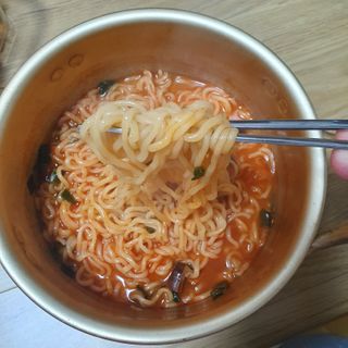[풀무원] 자연은맛있다 정면, 백면, 홍면  세트 — 5점을 준 리뷰어가 2021년 4월 올린 사용 사진