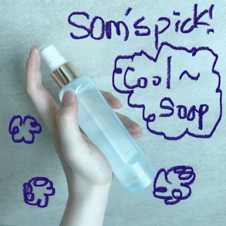 멈칫 X 최준 헤어 앤 바디미스트 소프트블루솝, 마젠타레이디 2종 — 5점을 준 리뷰어가 2021년 6월 올린 사용 사진