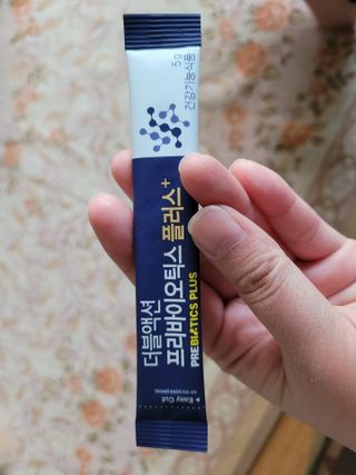 메이준뉴트리 더블액션 프리바이오틱스 플러스+ — 4점을 준 리뷰어가 2021년 3월 올린 사용 사진