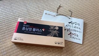 서울약사신협_투데이홍삼정플러스스틱_10g x 60포 — 5점을 준 리뷰어가 2021년 7월 올린 사용 사진