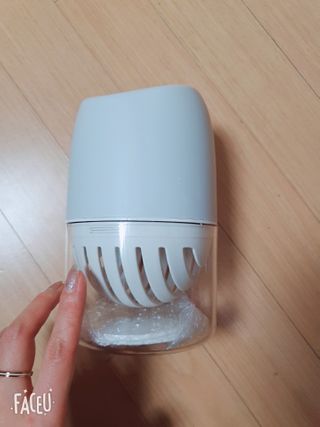 원달러샵 물기순삭 뽀송뽀송 규조토 수저통 — 1점을 준 리뷰어가 2021년 1월 올린 사용 사진