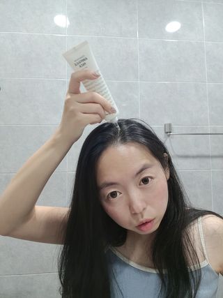 빅그린 프리미어 바이옴 앰플팩 - 두피탈모관리용 — 4점을 준 리뷰어가 2022년 12월 올린 사용 사진
