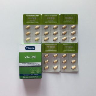 뉴트리션팩토리 비타프렙 바이탈원 종합비타민 멀티비타민 600mg — 5점을 준 리뷰어가 2021년 10월 올린 사용 사진