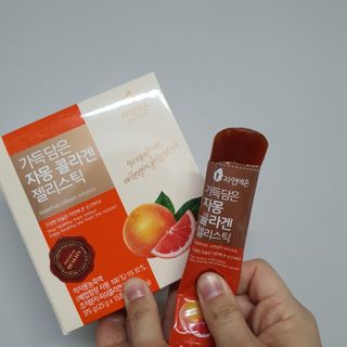 자연에온 가득담은 자몽 콜라겐 젤리스틱 2BOX — 5점을 준 리뷰어가 2020년 12월 올린 사용 사진