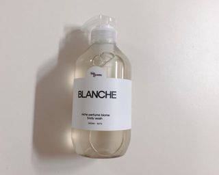 빅그린 니치 퍼퓸 바이옴바디워시 500ml(상탈, 블랙베리&베이, 블랑쉐 3종 중 택1) — 4점을 준 리뷰어가 2022년 8월 올린 사용 사진