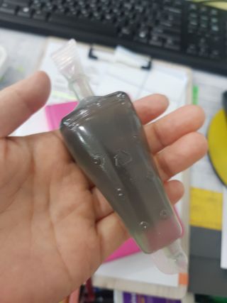 롯데제과 죠스바 아이스 톡톡 젤리 — 5점을 준 리뷰어가 2021년 10월 올린 사용 사진