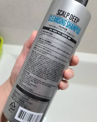 다슈코리아 다슈 데일리 두피 딥 클렌징 샴푸 500ml — 5점을 준 리뷰어가 2021년 5월 올린 사용 사진