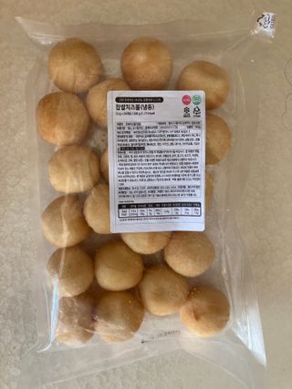 Dog&Ball 독앤볼 [Dog&Ball] 미니찹쌀볼도그 찹쌀치즈볼 — 4.5점을 준 리뷰어가 2021년 11월 올린 사용 사진