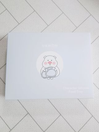 유비맘 캐릭터 실리콘 흡착 식판_색상 랜덤발송 — 5점을 준 리뷰어가 2020년 12월 올린 사용 사진