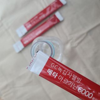 메타아르기닌 GC녹십자웰빙 메타 아르기닌 6000 플러스 오르니틴 — 5점을 준 리뷰어가 2022년 5월 올린 사용 사진