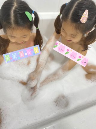 버블데이 배쓰밤 거품입욕제 버블바 6종 — 4.5점을 준 리뷰어가 2021년 8월 올린 사용 사진