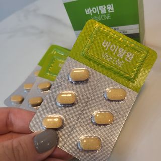 뉴트리션팩토리 비타프렙 바이탈원 종합비타민 멀티비타민 600mg — 4점을 준 리뷰어가 2021년 10월 올린 사용 사진