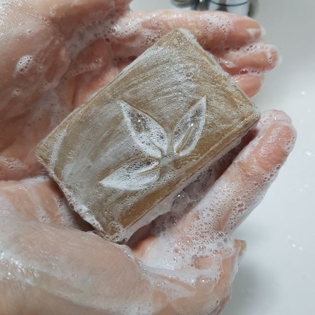 피부 트러블 케어 천연 성분 소리온 비누 soap 리뷰 사진