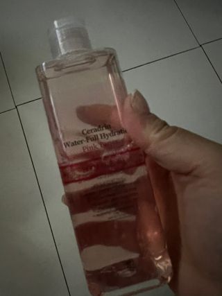 [바디셀런스] 속보습+사용감+향 모두 잡은 / 세라드린 속보습 핑크토너 300ml — 4.5점을 준 리뷰어가 2022년 4월 올린 사용 사진