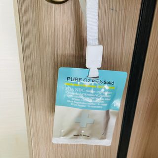 퓨어오투 블루콩 퓨어오투 팩솔리드 — 5점을 준 리뷰어가 2022년 7월 올린 사용 사진