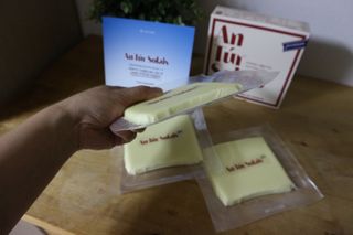 앙투어솔레 아일랜드 구워먹는 치즈 100 자연 치즈 와인안주 300g(100g x 3팩) — 5점을 준 리뷰어가 2022년 8월 올린 사용 사진