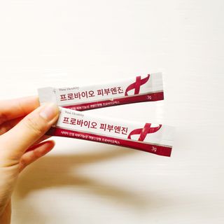 삼진제약 위시헬씨 [삼진제약] 위시헬씨 프로바이오 피부엔진 — 5점을 준 리뷰어가 2021년 1월 올린 사용 사진