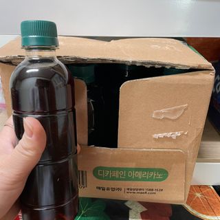 무라벨 바리스타룰스 디카페인 아메리카노 — 5점을 준 리뷰어가 2024년 4월 올린 사용 사진