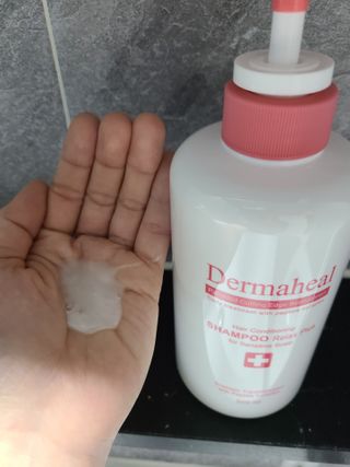 더마힐 헤어 컨디셔닝 샴푸 릴렉스 500ml — 5점을 준 리뷰어가 2021년 1월 올린 사용 사진