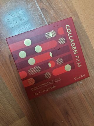 프리마인 귀족의 콜라겐, 92배 흡수율. 럭셔리 프리미엄 셀라브 콜라겐필름 30매 — 5점을 준 리뷰어가 2022년 8월 올린 사용 사진