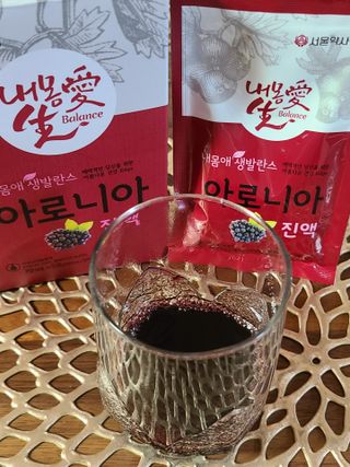 서울약사신협_내몸애생발란스아로니아_70ml x 30포 — 5점을 준 리뷰어가 2021년 7월 올린 사용 사진