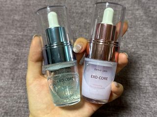 나우 [리브엠] 123억개 엑소좀으로 채운 눈부신 광채, 엑소코어 화이트닝 텐션 앰플 — 5점을 준 리뷰어가 2023년 8월 올린 사용 사진