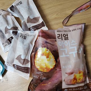 천일식품 천일냉동 리얼 아이스 고구마 — 5점을 준 리뷰어가 2021년 4월 올린 사용 사진