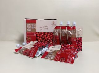 자연에온 몽모랑시 타트체리 착즙 100mL 10개입 2BOX — 5점을 준 리뷰어가 2021년 1월 올린 사용 사진