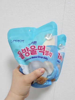 (주) 피치코리아 신기한 물방울떡 젤리 x2개입 — 5점을 준 리뷰어가 2023년 5월 올린 사용 사진