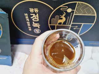 광동생활건강 [광동] 바르게 만든 녹용, 광동정녹청 30포. — 4.5점을 준 리뷰어가 2022년 1월 올린 사용 사진