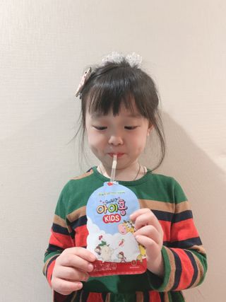 SAMiya 스마트아이홍키즈  어린이홍삼 — 5점을 준 리뷰어가 2021년 4월 올린 사용 사진