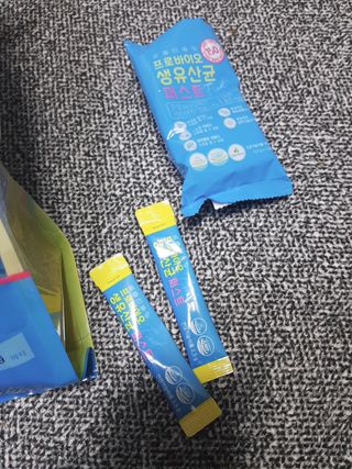 헬스업 핼스업 프로바이오 생유산균 퍼스트 — 5점을 준 리뷰어가 2021년 1월 올린 사용 사진