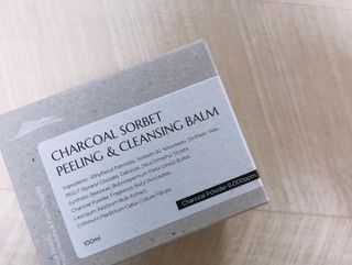 프롬노시베 차콜 소르베 필링 앤 클렌징 밤 — 5점을 준 리뷰어가 2022년 1월 올린 사용 사진