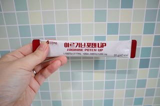 자연에온 고함량 아르기닌 포텐 UP 5555mg 20g x 15포 — 5점을 준 리뷰어가 2021년 9월 올린 사용 사진