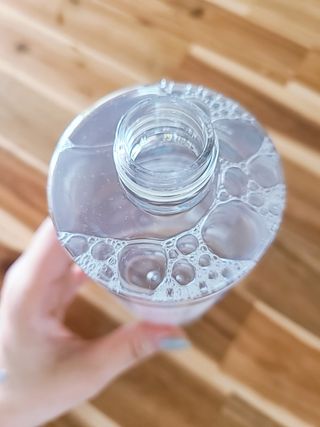 김정문알로에 큐어 큐어 알로에 워터 젤리 토너 500ml — 4점을 준 리뷰어가 2021년 4월 올린 사용 사진