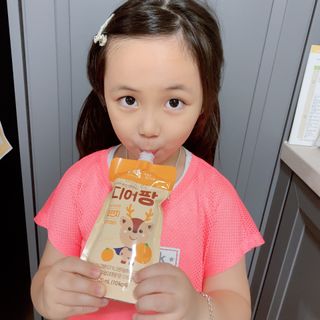 [몸엔용] 우리 아이 건강간식, 달콤한 녹용곤약젤리 디어팡 4종 — 5점을 준 리뷰어가 2021년 8월 올린 사용 사진